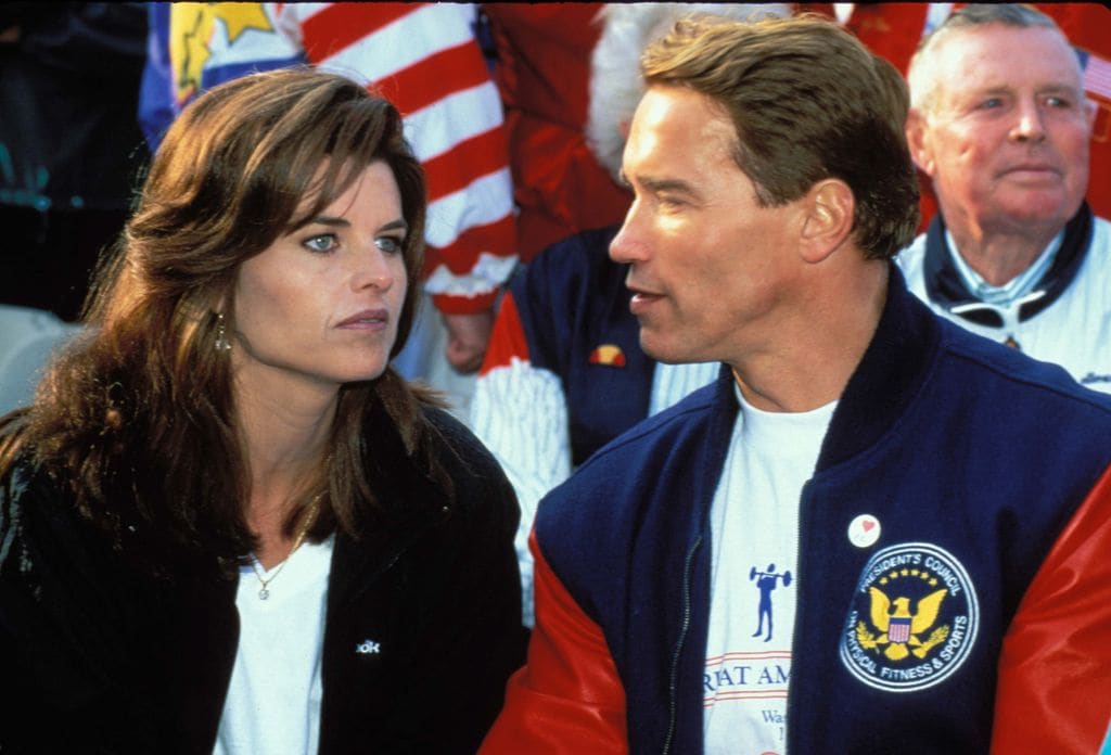 Arnold Schwarzenegger y Maria Shriver