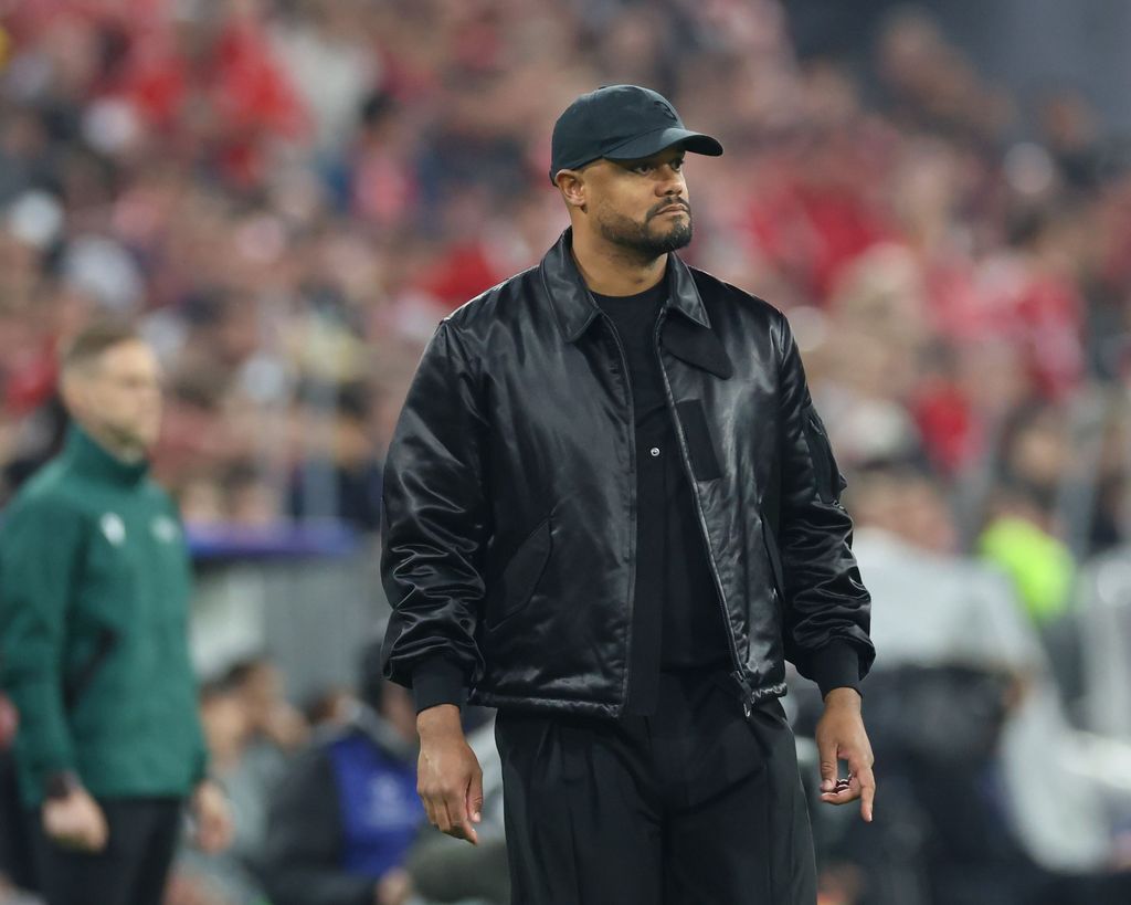 Vincent Kompany durante un partido del Bayern de Múnich