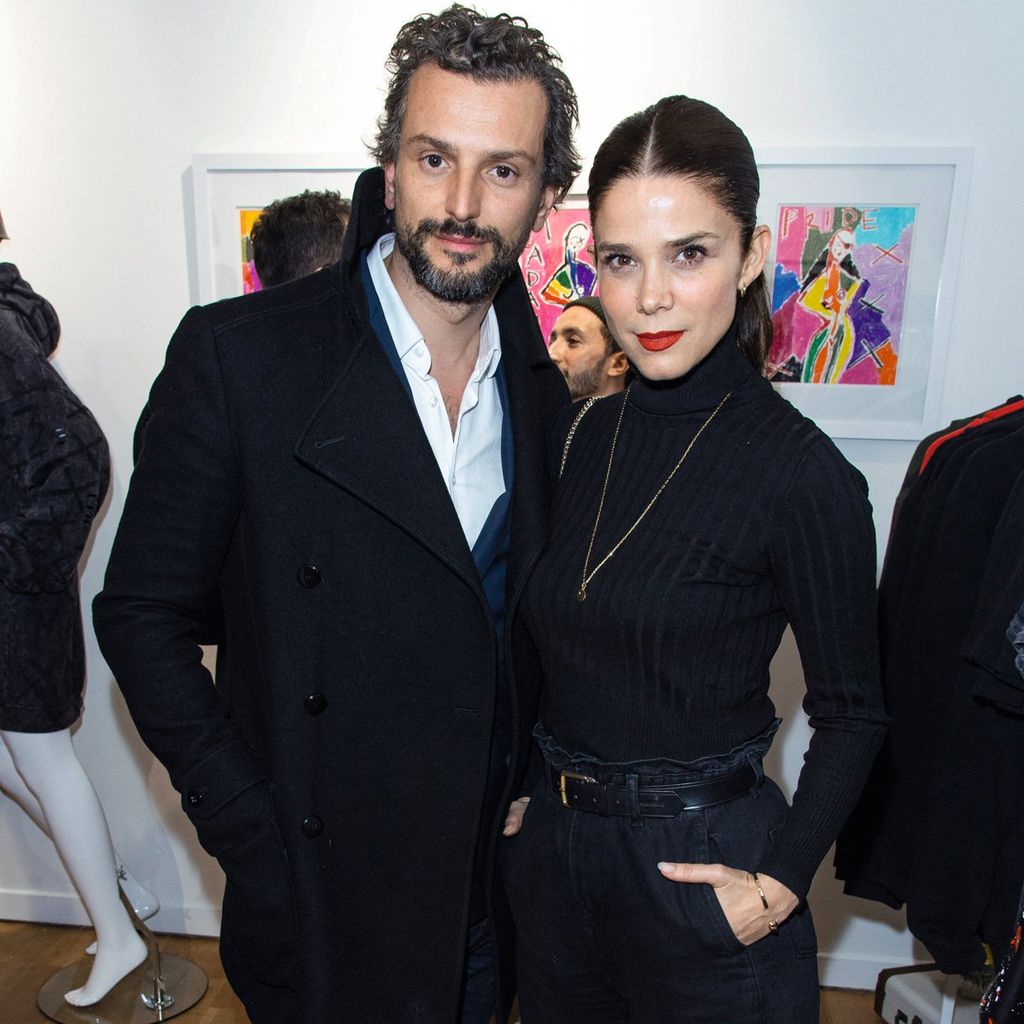 Juana Acosta y su novio