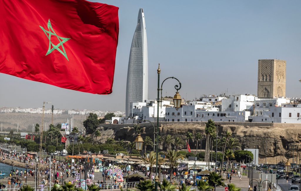 Una imagen tomada desde Rabat en el 2023