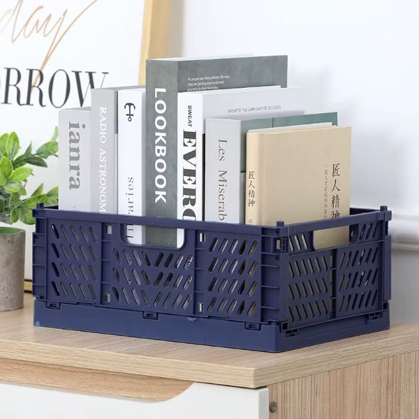 Cesta de Almacenamiento Plegable Azul Aliexpress