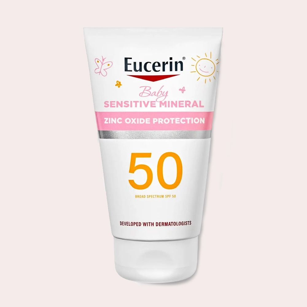 Eucerin, Bebé, Loción de protección solar con minerales sensibles, FPS 50
