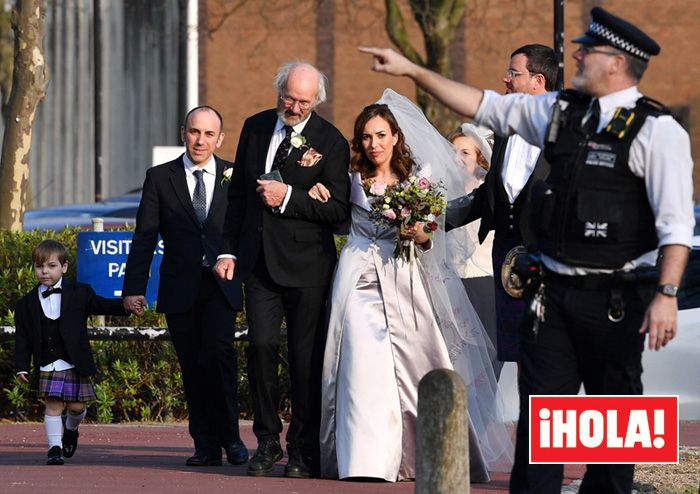 La boda de Julian Assange en prisión