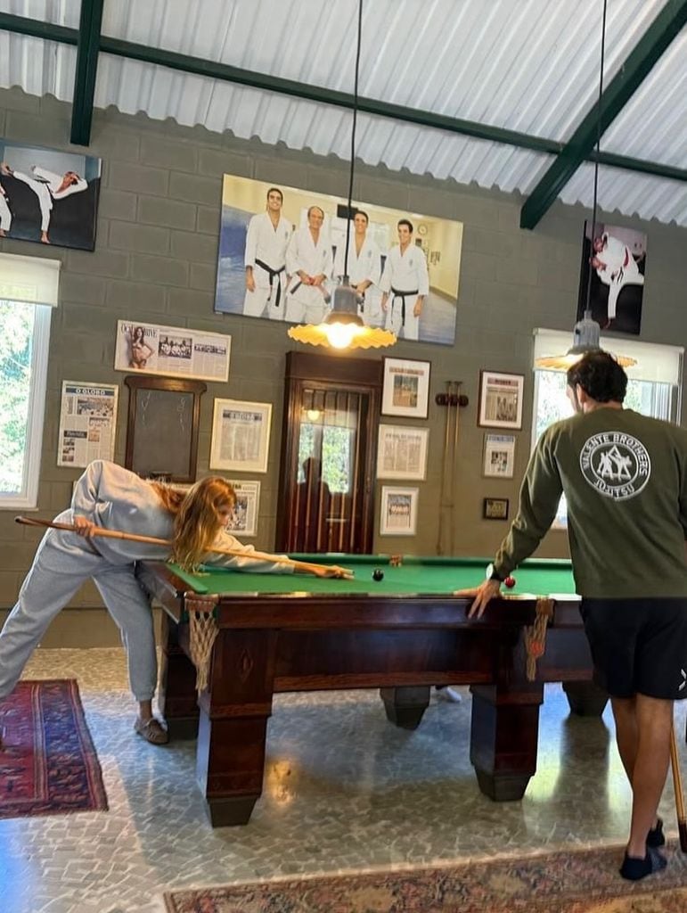 Vivian Lake conviviendo con Joaquim Valente, el novio de Gisele Bündchen.