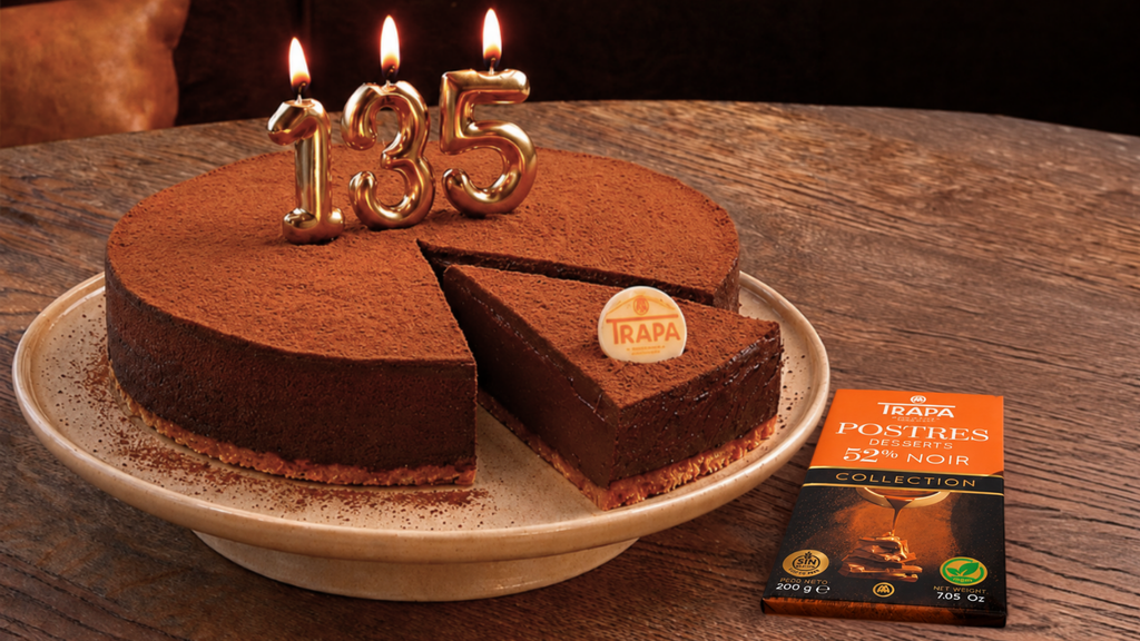 Tarta de chocolate Trapa para La Fábrica
