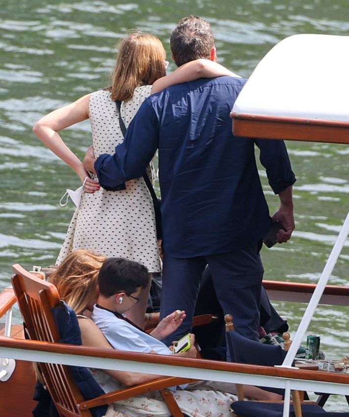 Ben Affleck y su hija Violet