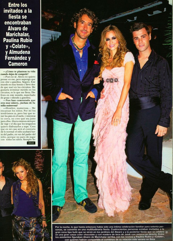 Ariadne Artiles y Fonsi Nieto HOLA PLUS