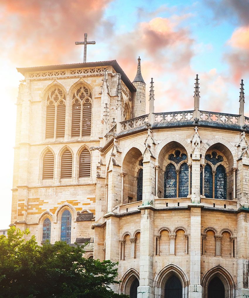 Catedral de St Jean,  Lyon