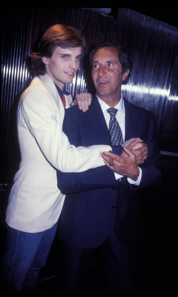 Miguel Bosé y su padre