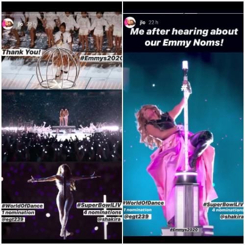 JLo celebra nominación en los Emmys
