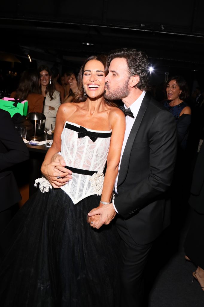 Paula Echevarría junto al actor Daniel Grao en los Premios Fashion al Talento