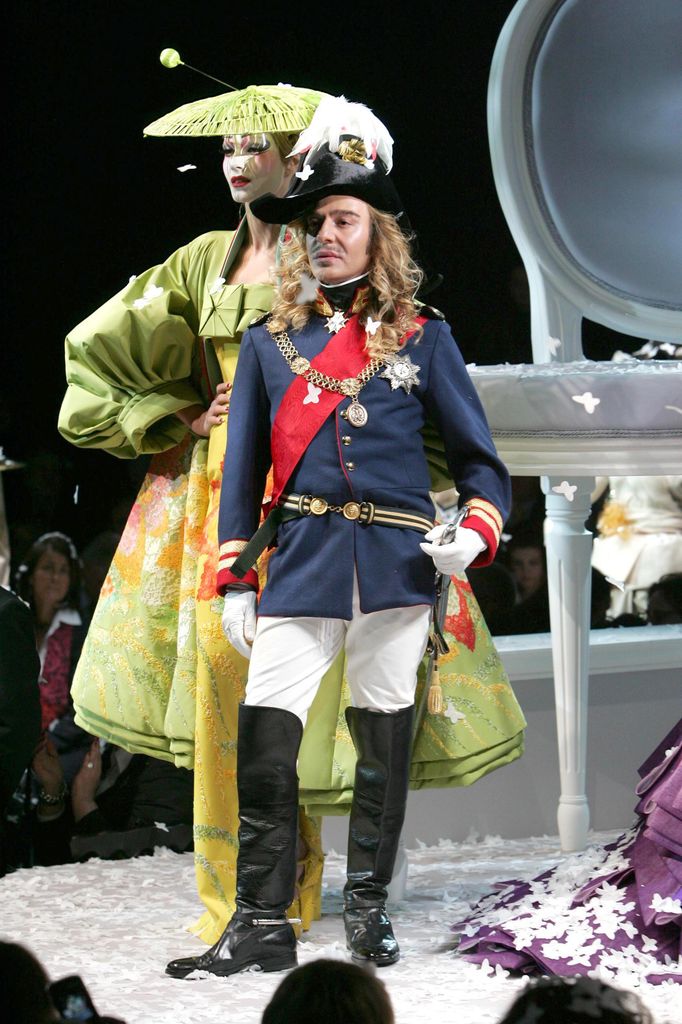 'Napoleon' at the Christian Dior spring/summer 2007 haute couture show in Paris