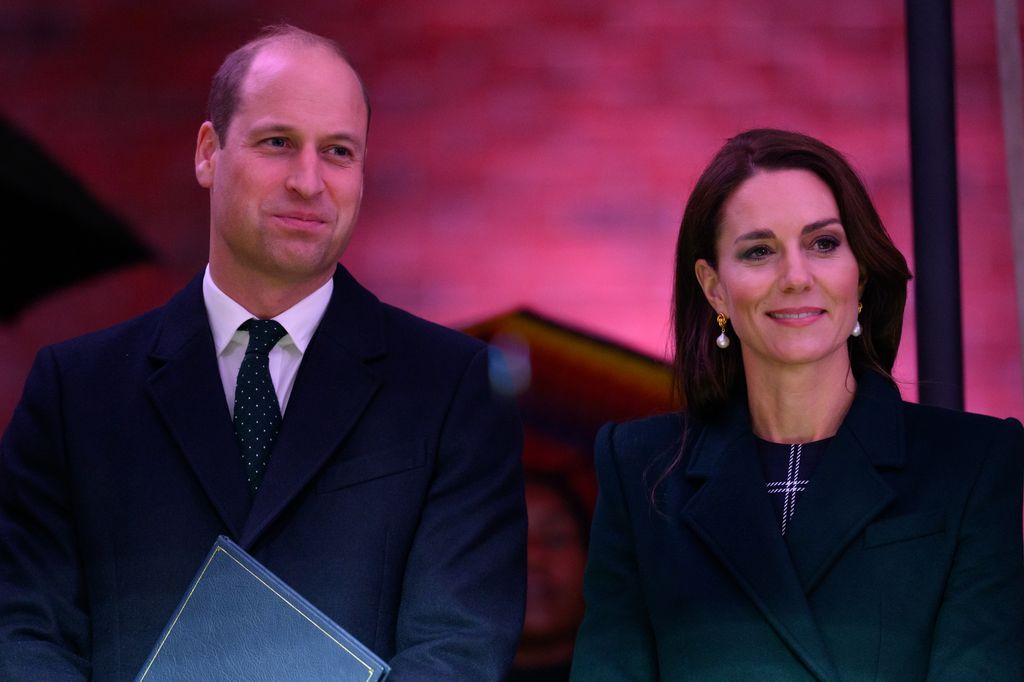 Príncipe Guillermo y Kate Middleton en los premois Earthshot de 2022