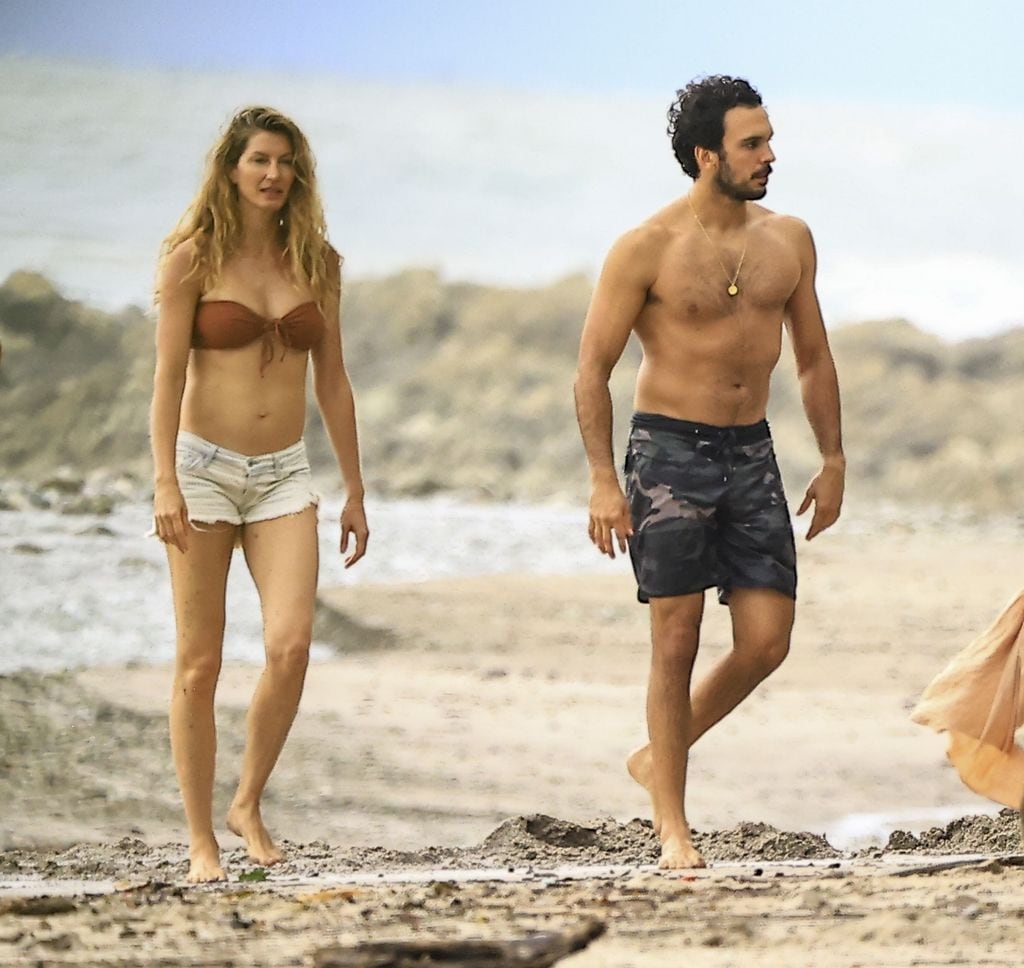 Gisele Bündchen y Joaquim Valente en Costa Rica.