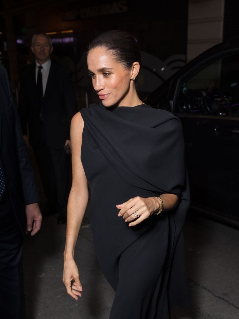 Meghan Markle en el desfile de Balenciaga