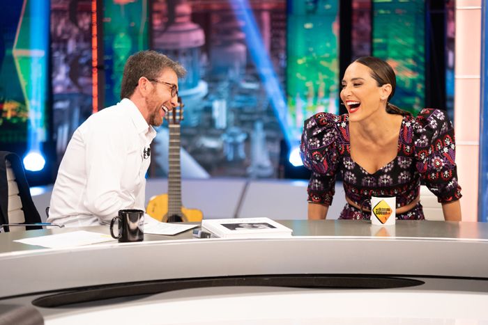 Tamara Falcó con Pablo Motos