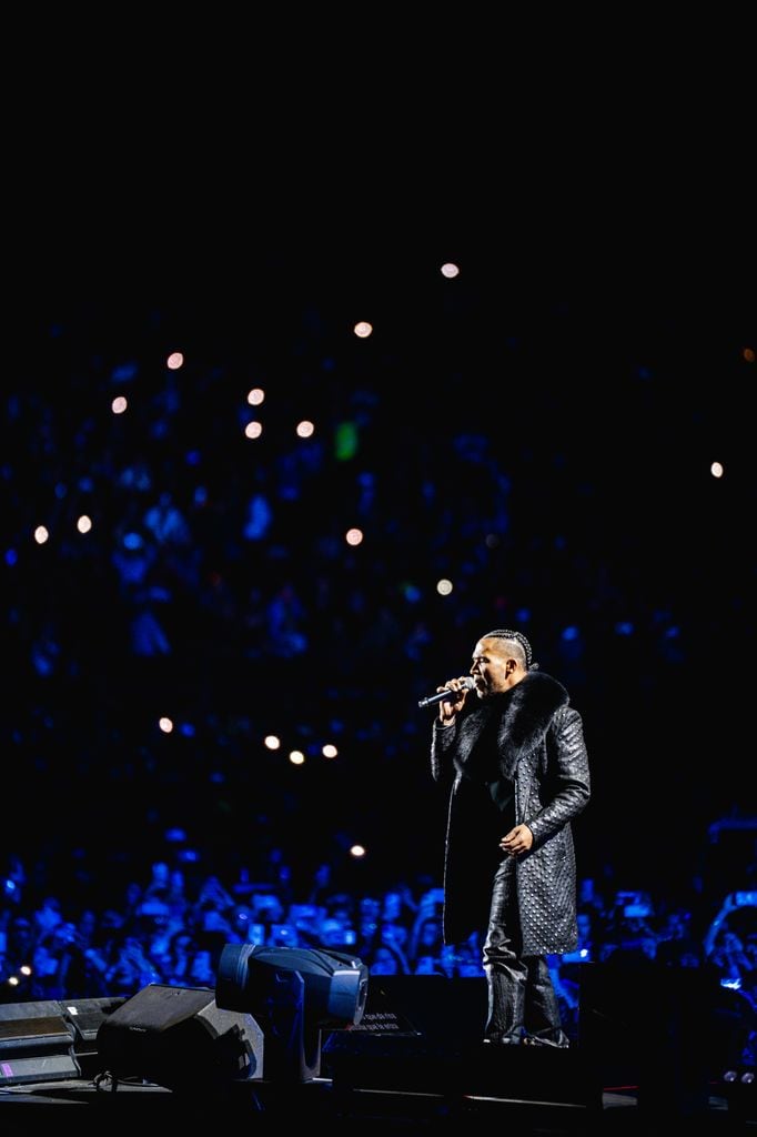 Don Omar deleitó a su público en la Ciudad de México con sus más grandes éxitos musicales.