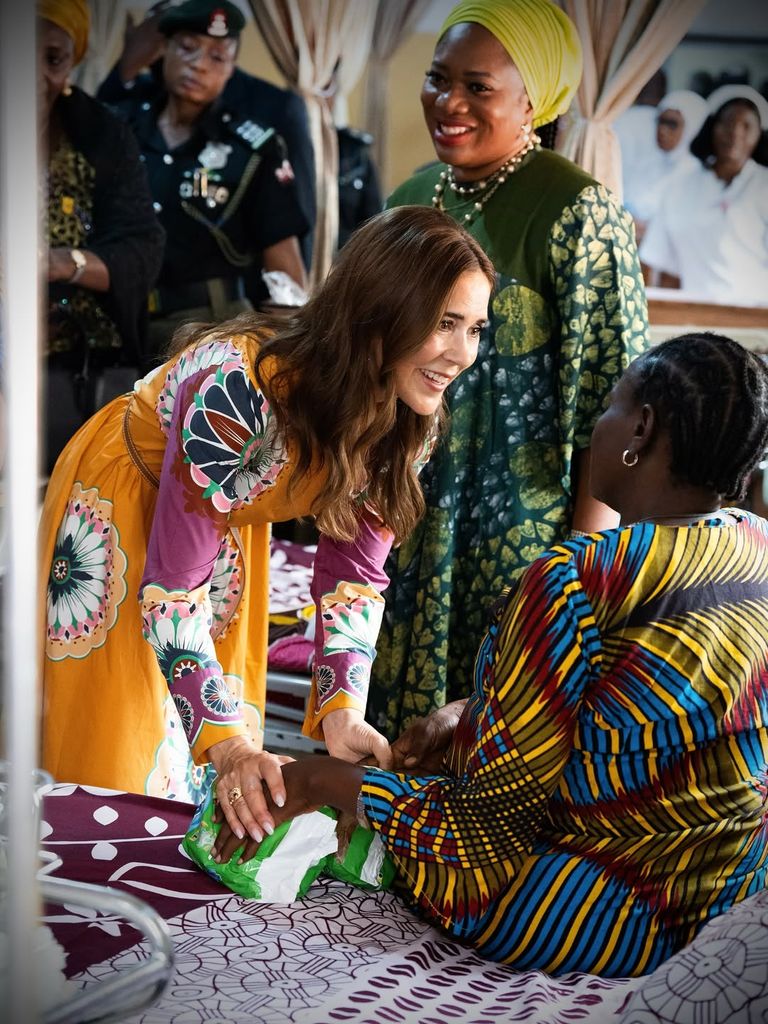 Mary de Dinamarca look Nigeria