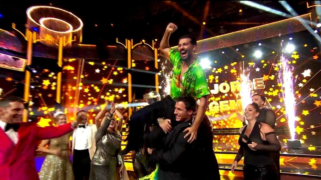 Jorge González, tras escuchar su nombre como ganador