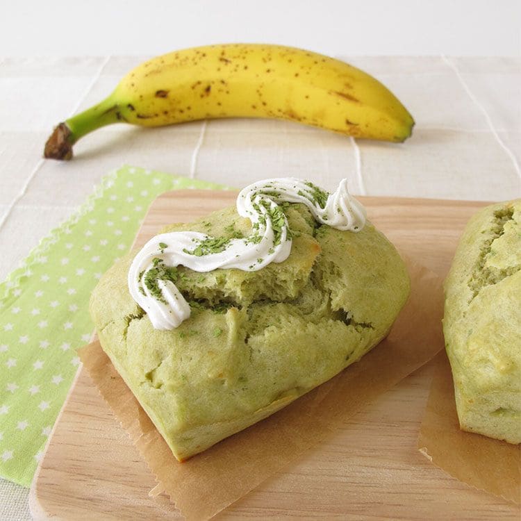 'Matcha banana bread'