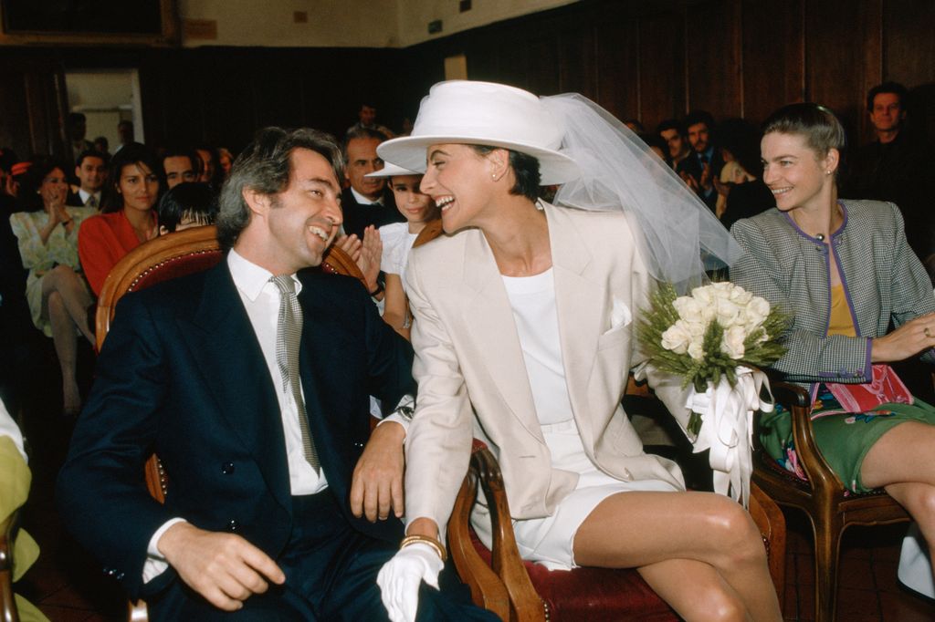 Boda de Ines De La Fressange y Luigi d'Urso
