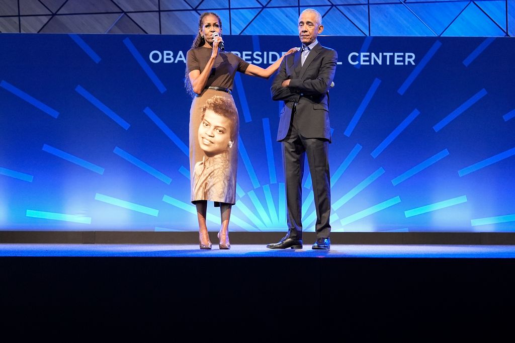 Michelle ha entendido que la moda es una estensión de sus valores y personalidad. 