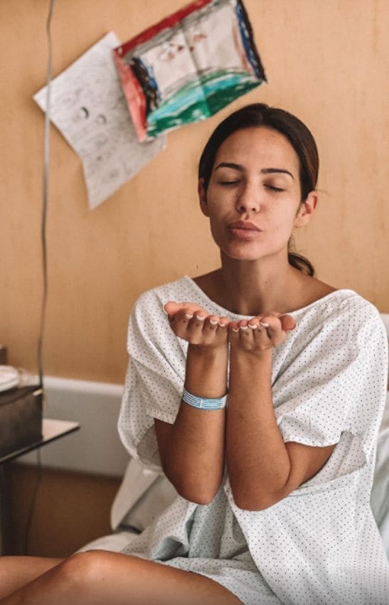Tamara Gorro explica desde el hospital que debe someterse a una operación
