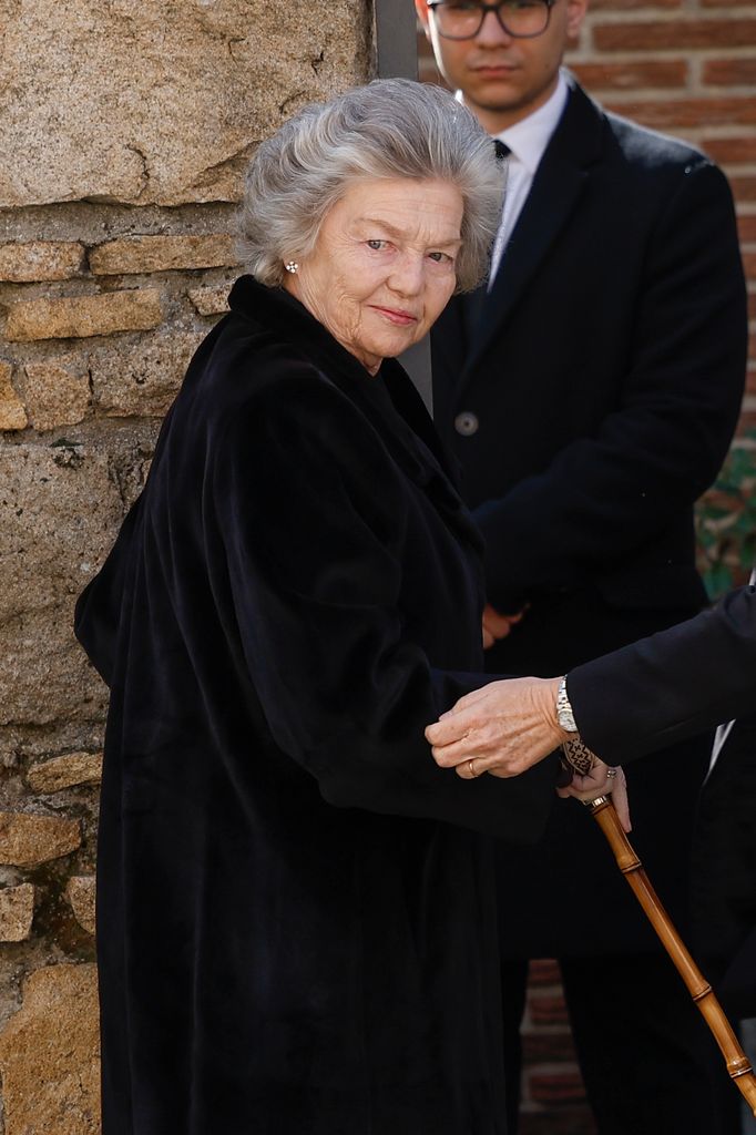  Ana de Francia en el homenaje de Irene de Grecia