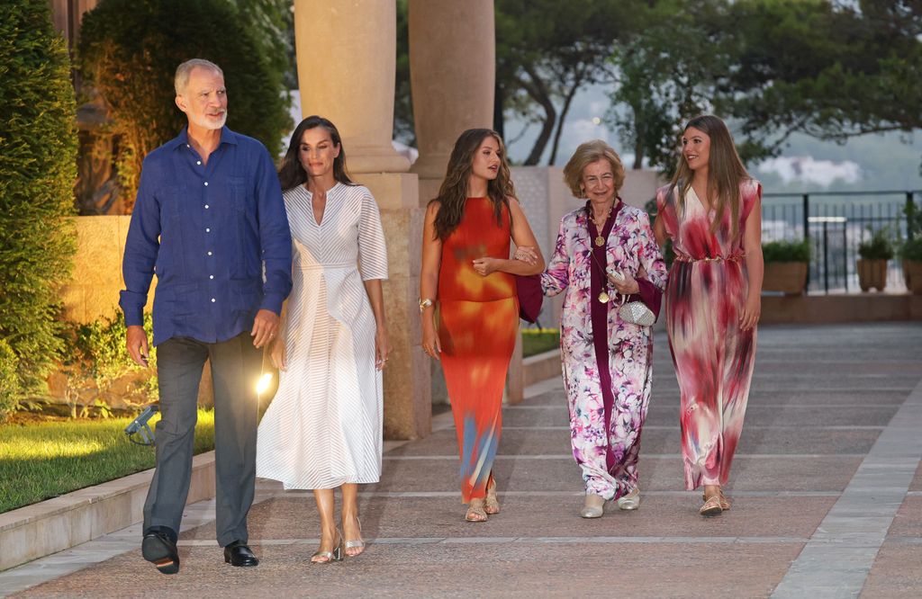 Familia Real en el Palacio de Marivent, recepción del verano de 2026