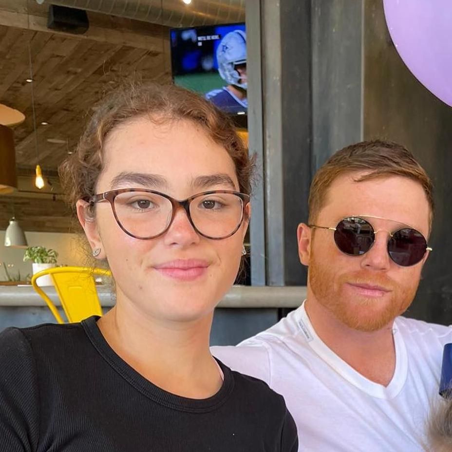 Saúl \'El Canelo\' Álvarez y su hija Emily
