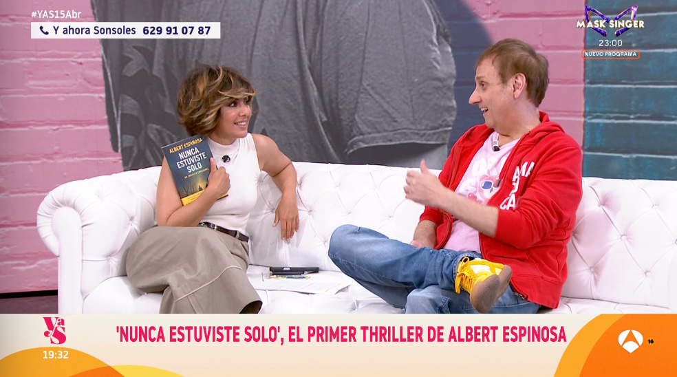 albert espinosa en y ahora sonsoles