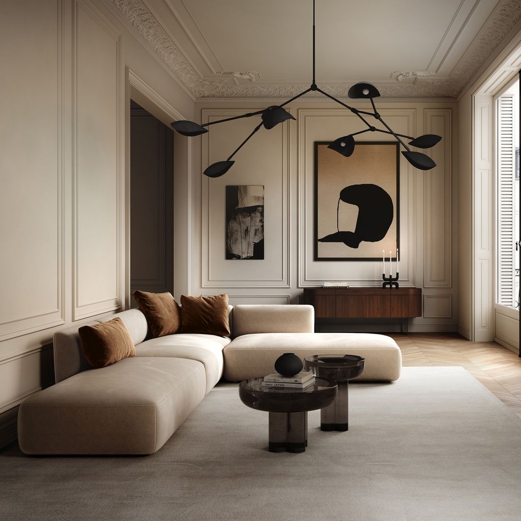 Salón moderno