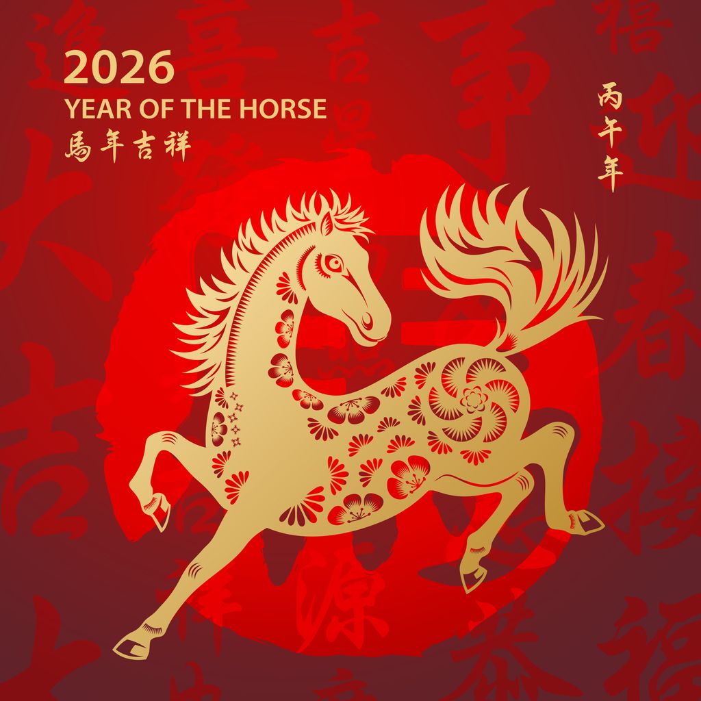 Este 2026, en el Horóscopo Chino, inicia el Año del Caballo.