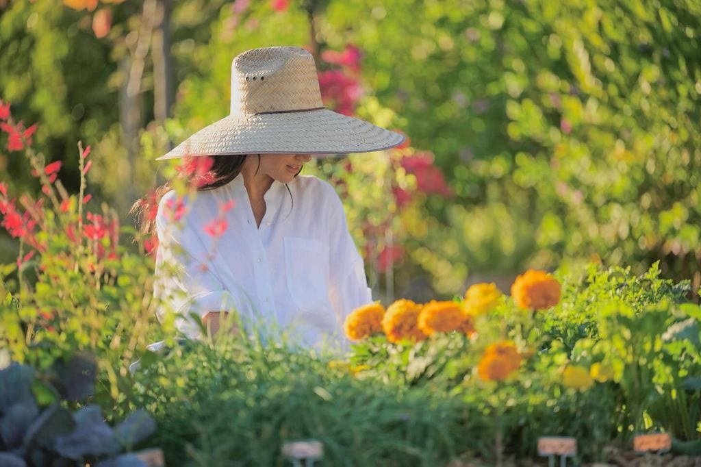 Meghan ha mostrado vistazos de su vida de ensueño en su casa en Montecito, California.