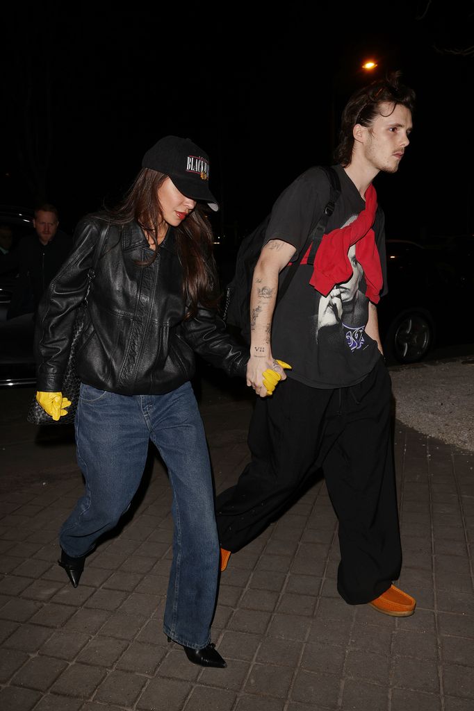 Cruz Beckham and Jackie Apostel