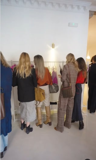 Evento de la nueva coleccion de baño de Laura Vecino