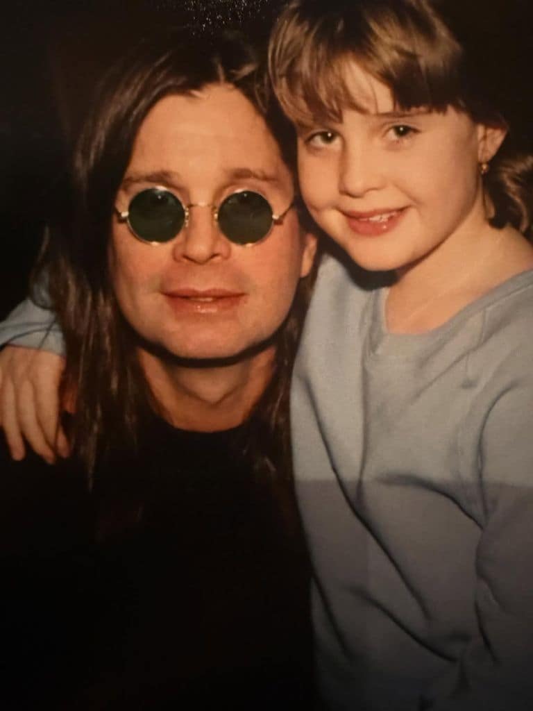 Ozzy Osbourne junto a su hija, Kelly