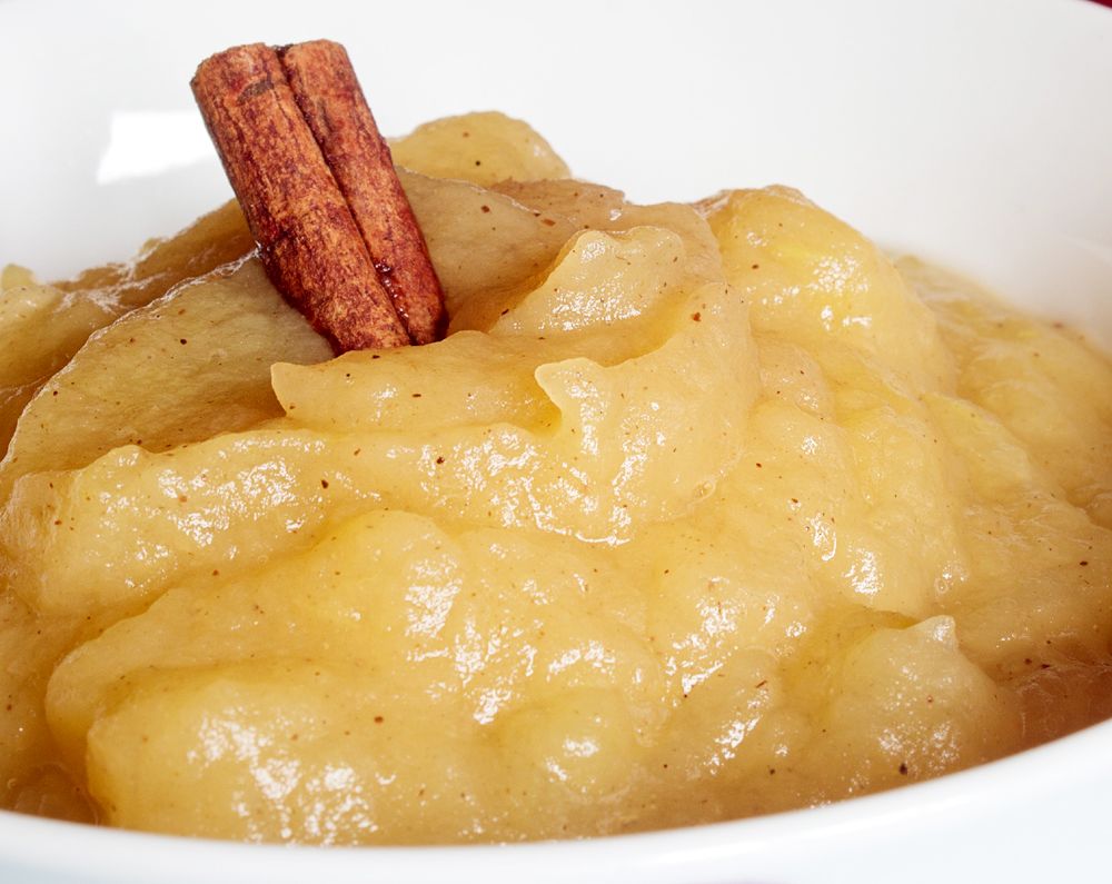 Compota de manzana.
