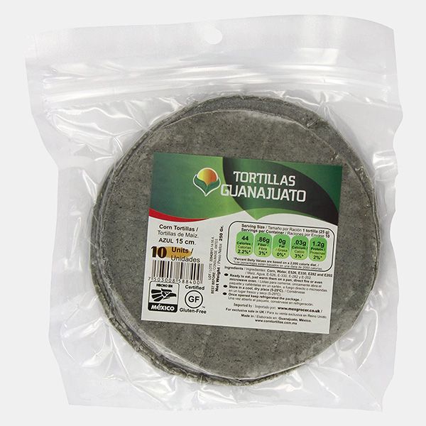 cocina mexicana tortillas maiz azul
