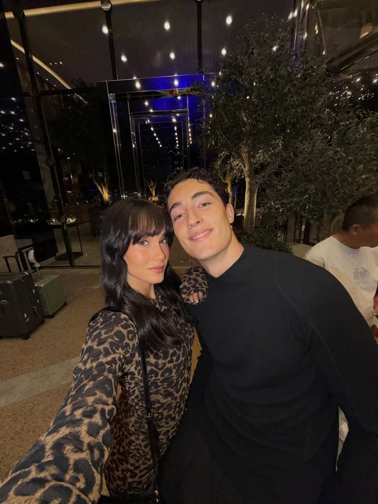 Aitana y Plex, en una foto reciente de la pareja