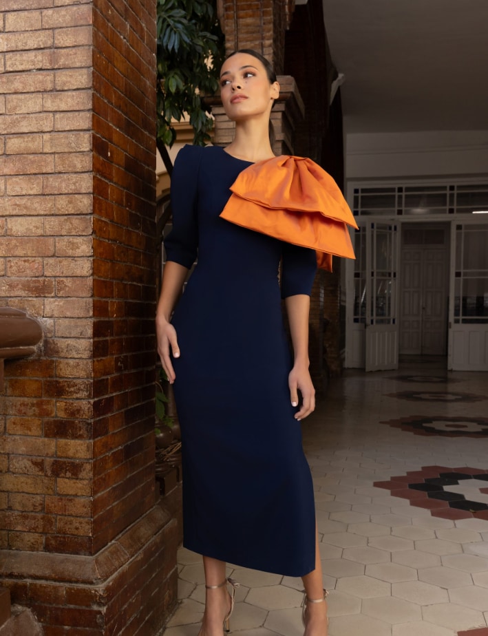 Vestido invitada invierno 2025