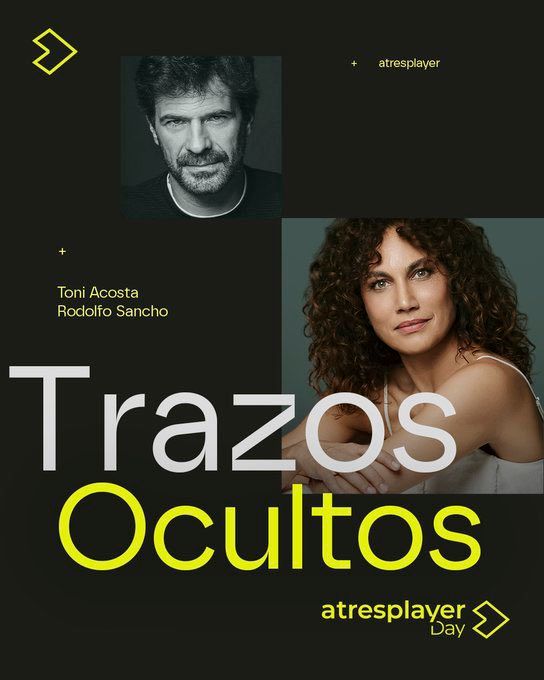 Rodolfo Sancho y Toni Acosta, protagonistas de 'Trazos ocultos'