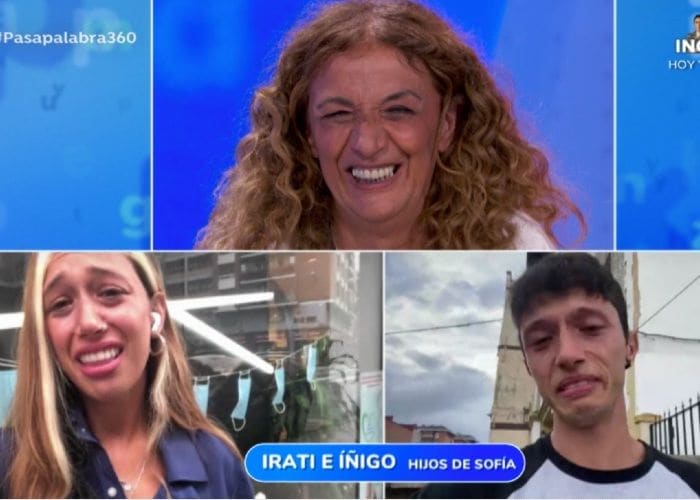 Sofía da la noticia a sus hijos