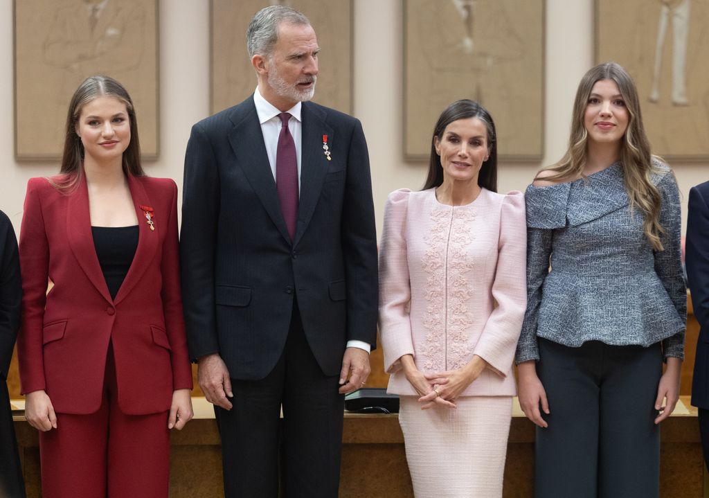 La princesa Leonor y la infanta Sofía participarán en el recibimiento al papa León