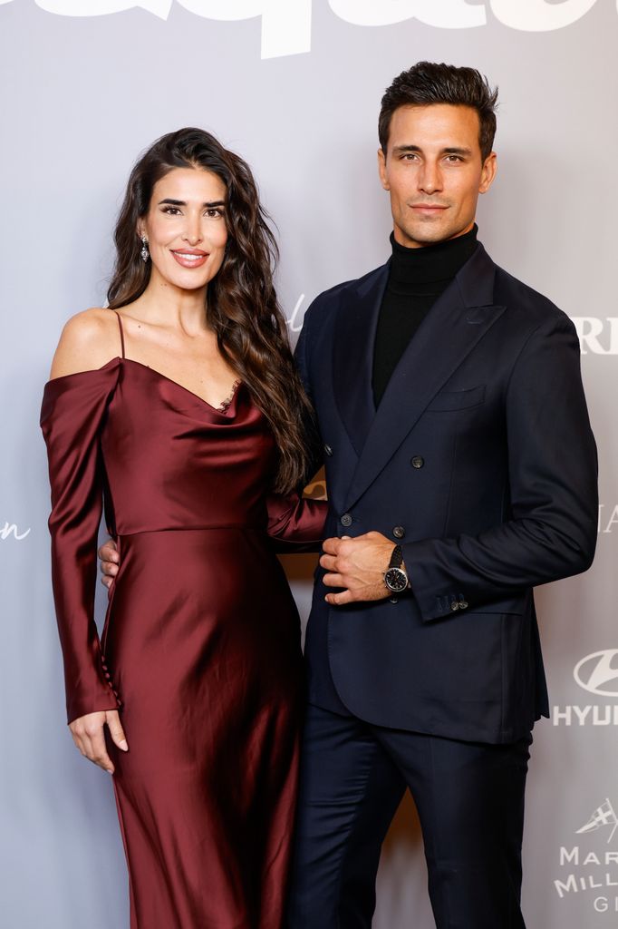 Lidia Torrent y Jaime Astrain en el photocall de los Premios Esquire Men of Year 2025 en Madrid