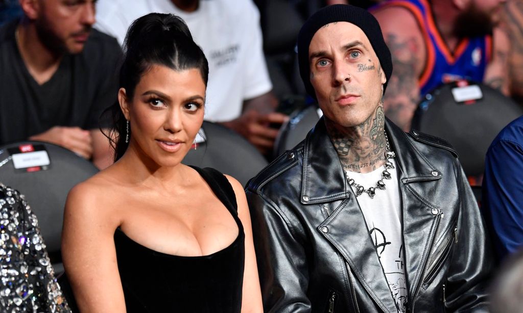 Travis Barker y Kourtney Kardashian