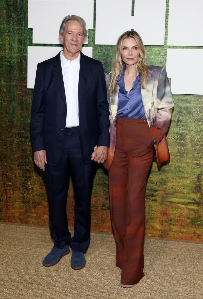 David Kelley y Michelle Pfeiffer asisten a The Nat Gala, celebrada en Halo 28 el 20 de septiembre de 2026 en Nueva York