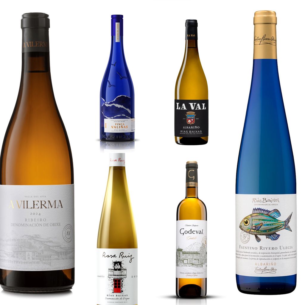 Vinos blancos gallegos
