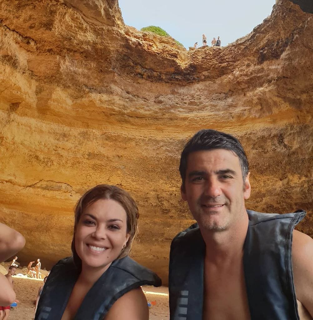 María José Campanario y Jesulín de Ubrique , de vacaciones durante el verano de 2023