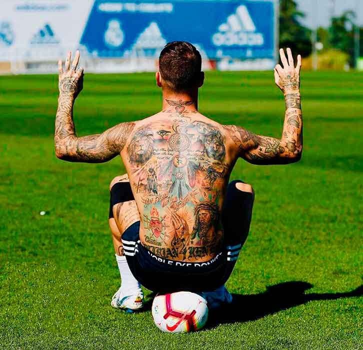 Sergio Ramos tatuajes 